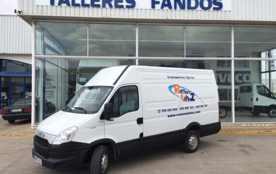 Entrega de furgón de ocasión IVECO para Zaragoza.