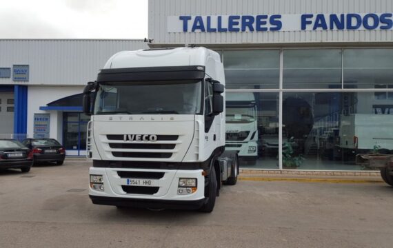 Entrega de tractora de ocasión IVECO para Alcoy, Alicante.