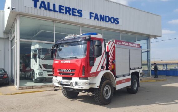 Camión de demostración contra incendios IVECO ML140E30W