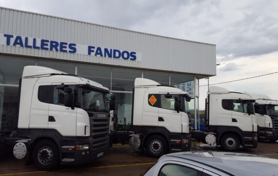 Entrega de 4 Scanias R420 para Sevilla