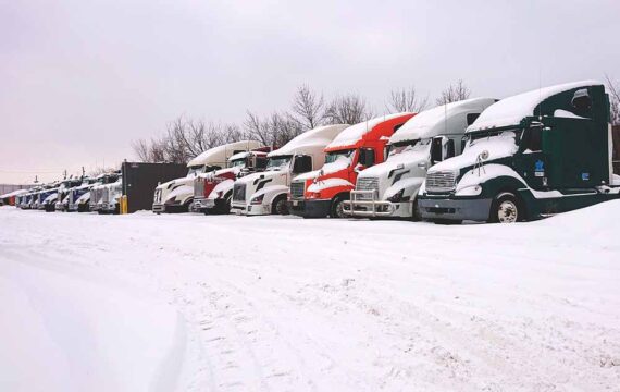 Consejos para conducir vehículos pesados en la nieve